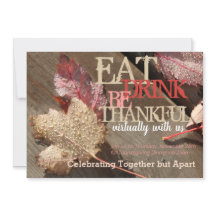 Thanksgiving Ät dryck Var ett tankfullt, platt kor