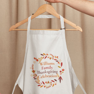 Thanksgiving av anpassningsbar-familjen: utandning förkläde