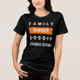 thanksgiving av familjemidskvaller t shirt