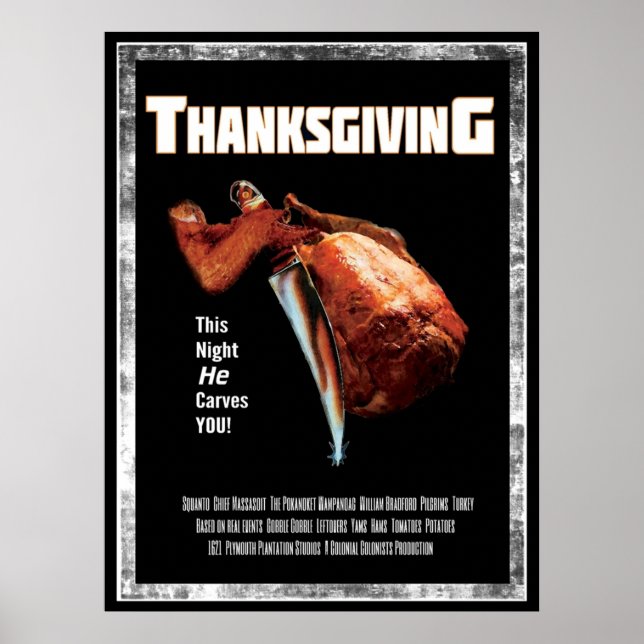 Thanksgiving av filmen poster (Framsidan)