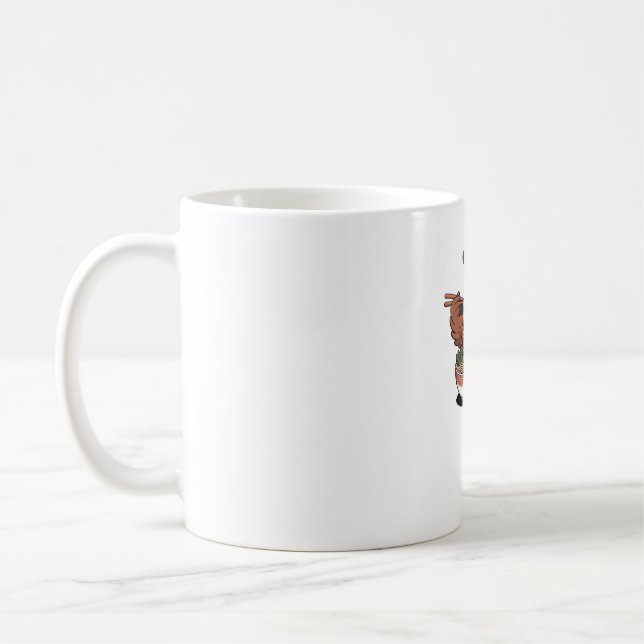 thanksgiving av kalkoner nommon Oversized T-Shirt Kaffemugg (Vänster)