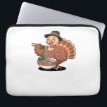 thanksgiving av kalkoner nommon Oversized T-Shirt Laptop Fodral<br><div class="desc">thanksgiving av kalkoner nommon Oversized T-Shirt</div>