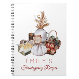 Thanksgiving av livsmedelspumpkins Recipes Ideas Anteckningsbok