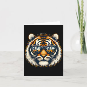 Thanksgiving av speldagen Tiger Coola Touchdown Am Kort