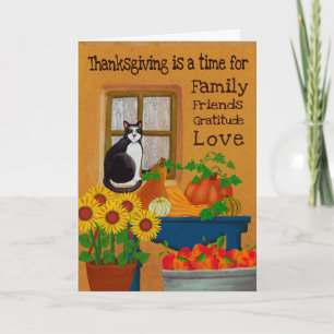 Thanksgiving av sydvästra Kat-Personlig Kort