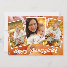 Thanksgiving av Trendig Orange Red Family Photos