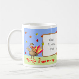 Thanksgiving Baby Turkiet 2-foto Kaffemugg