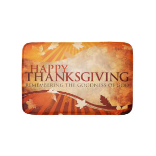 Thanksgiving Badrumsmatta
