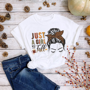 Thanksgiving Bara en flicka som Kärlek flydde Mess T Shirt