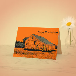 Thanksgiving Barn-hälsningskort Kort