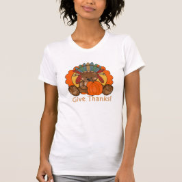 Thanksgiving Bear Helgdag Women t-shirt