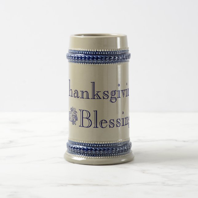 Thanksgiving Blessings Stein Sejdel (Center)