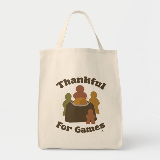 Thanksgiving Boardmatch Motto Art Tygkasse (Framsidan)