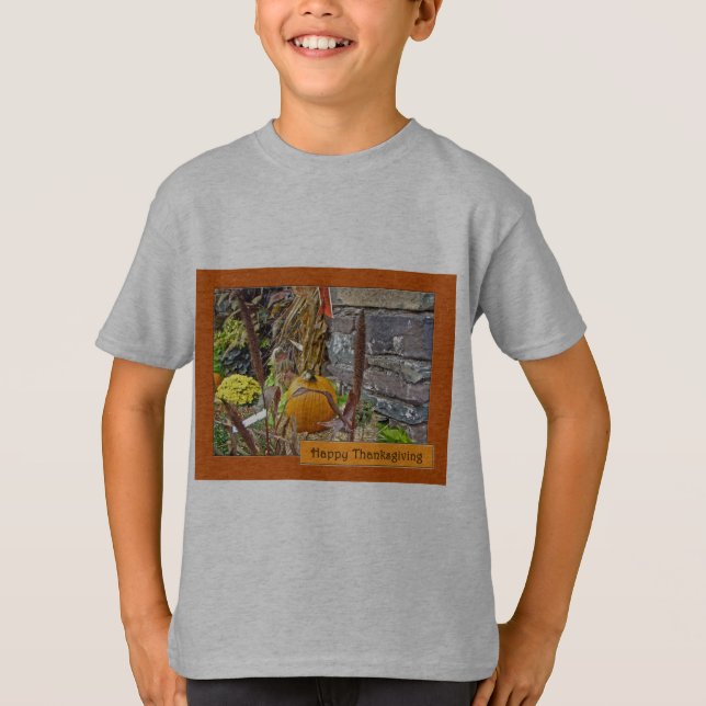 Thanksgiving Bounty T Shirt (Framsida)