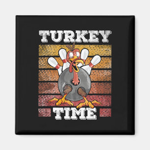 Thanksgiving Bowl Bowlareare Strejka Pin Sport Tur Magnet