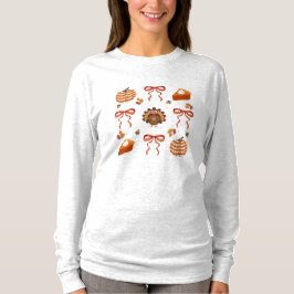 Thanksgiving Bows Shirt T Shirt