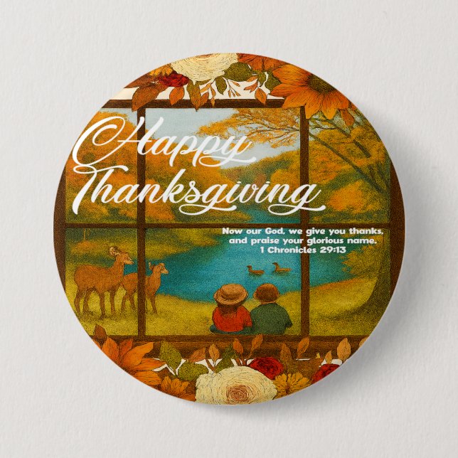 Thanksgiving Button Knapp (Framsida)