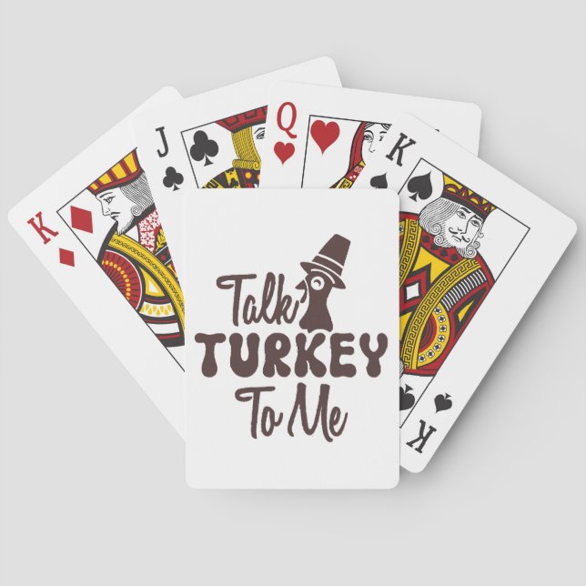 Thanksgiving Casinokort (Baksidan)