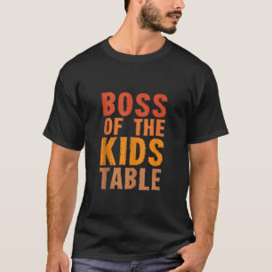 Thanksgiving Chef den turkiska dagungen Kids Bord T Shirt