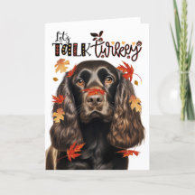 Thanksgiving Chocolate Cocker Låt oss Prata Turkie