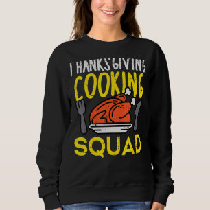 Thanksgiving Cooking Squad Turkey Day Team Manar W T Shirt