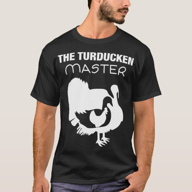 Thanksgiving Cooking Turducken Master Graphic T Shirt (Framsida)