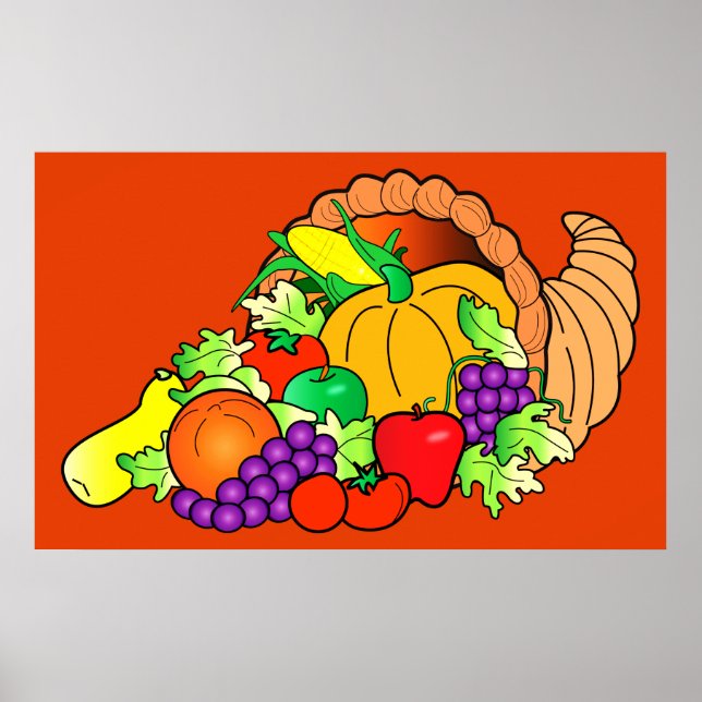 Thanksgiving Cornucopia! Poster (Framsidan)