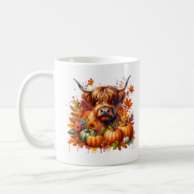 Thanksgiving Cow Kaffemugg (Vänster)