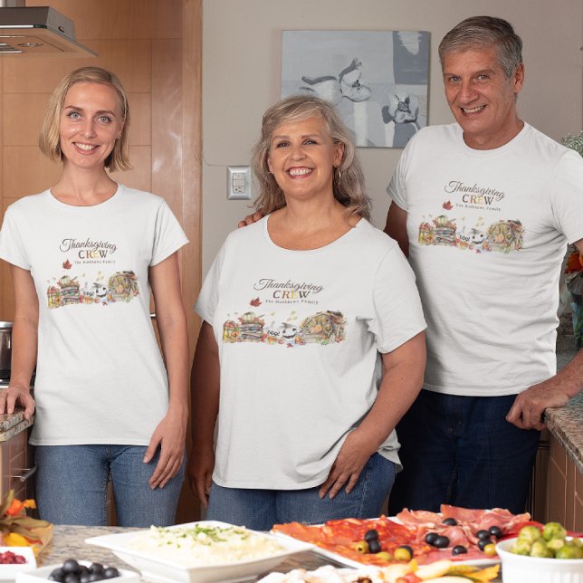 Thanksgiving Crew | Cute Family Reunion T Shirt (Skapare uppladdad)