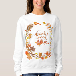 Thanksgiving Crew Sweatshirt T Shirt