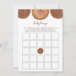 Thanksgiving Cutie Paj Baby Bingo Baby Shower Game