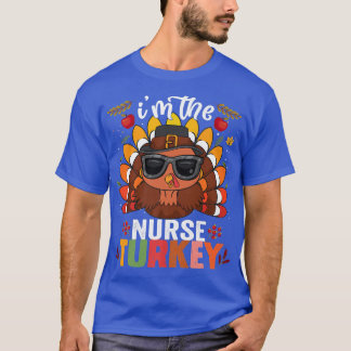 Thanksgiving Da för sjuksköterska i Turkiet Family T Shirt