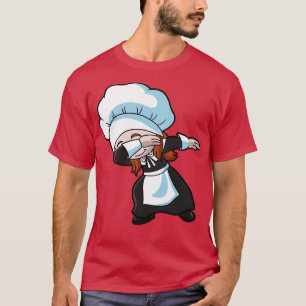 Thanksgiving Dabbing Pilgrim Girl Dab Dance Cute T Shirt