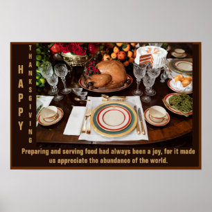 Thanksgiving Dag citat av uppskattning och syssels Poster