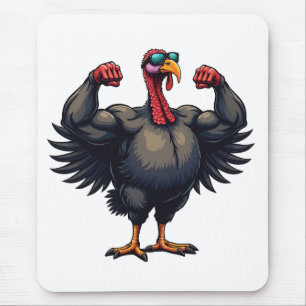 Thanksgiving Dag Gym-workout för Bodybuilding i Tu Musmatta