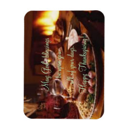 Thanksgiving Dag-middag Magnet