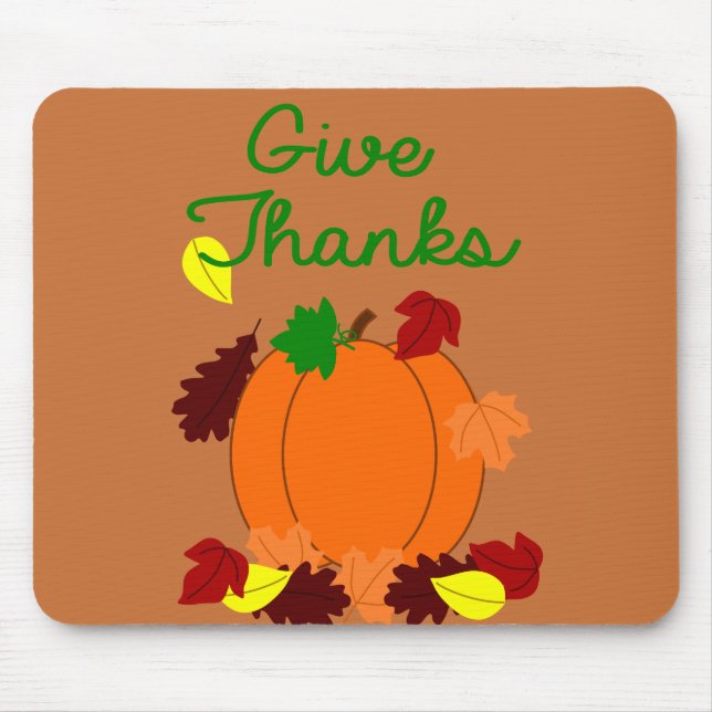 Thanksgiving Dag Musmatta (Framsidan)