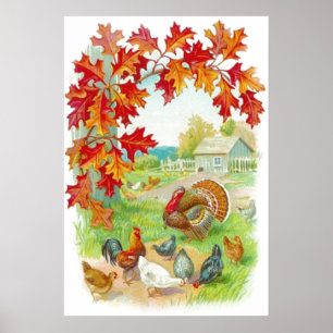 Thanksgiving Dag - ramutskrift Poster