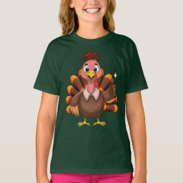 Thanksgiving-dagen i Lycklig i Helgdag T Shirt