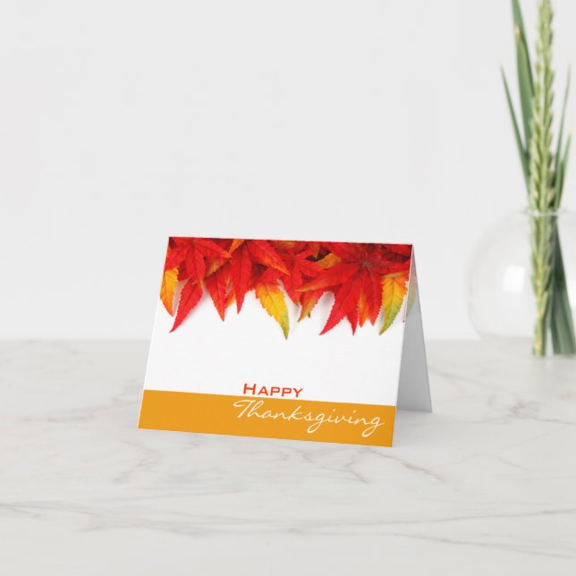 Thanksgiving-dagskort Helgkort (Framsida)