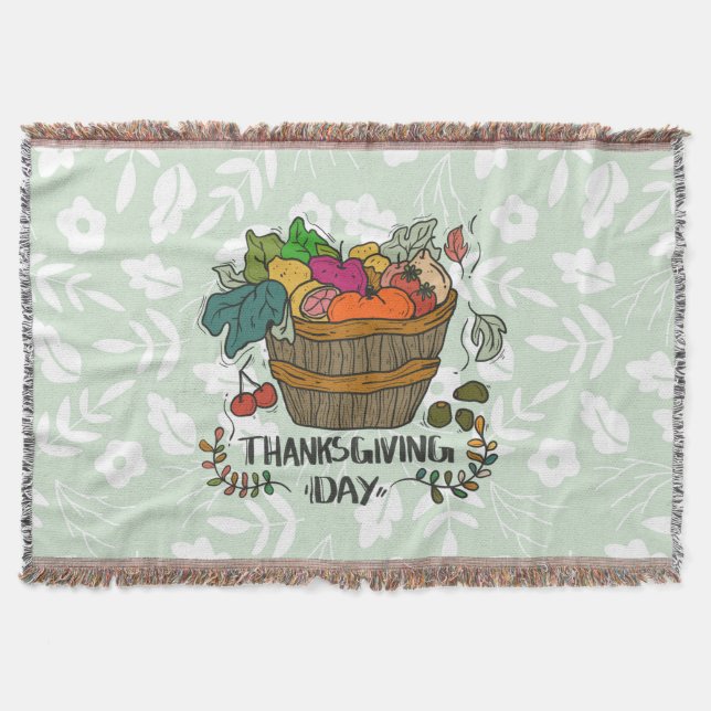 Thanksgiving Day Filt (Framsidan)