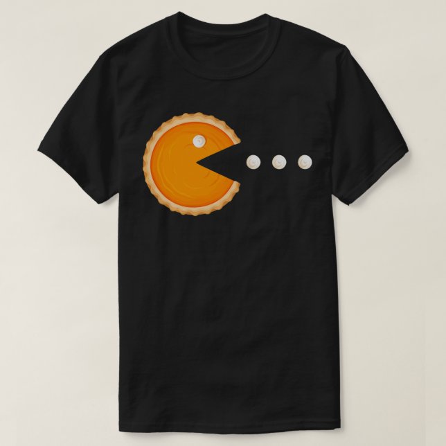 Thanksgiving Day Pumpkin Paj T Shirt (Design framsida)