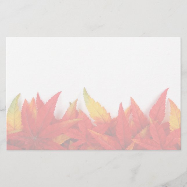 Thanksgiving Day Stationery Brevpapper (Framsida)