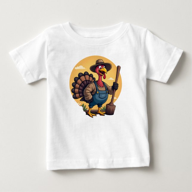 Thanksgiving Day Turkey feast dinner |Thanksgiving T Shirt (Framsida)