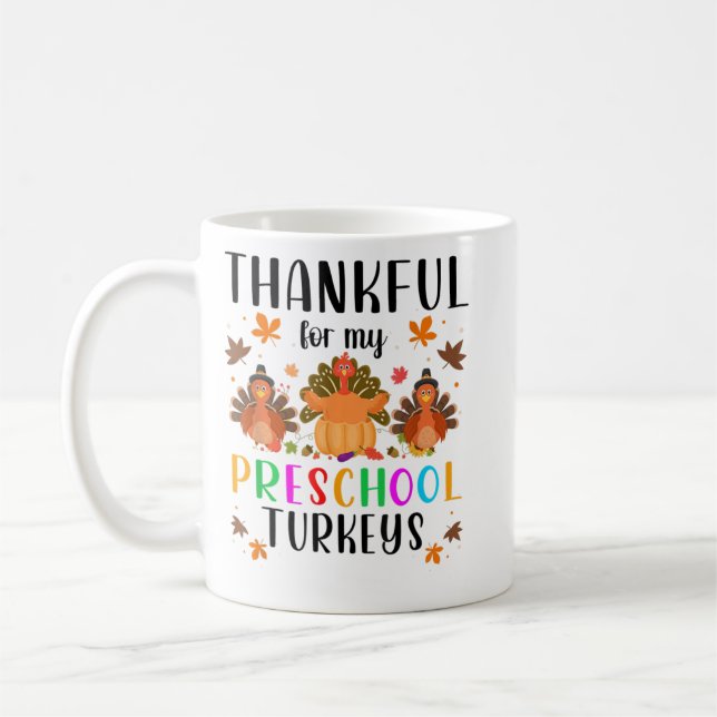 Thanksgiving Day Turkey Gobble Me Sväljer mig Frie Kaffemugg (Vänster)