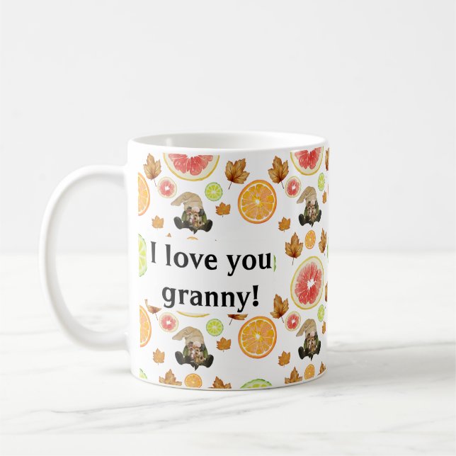 Thanksgiving Decor Fall Farmhouse  Kaffemugg (Vänster)