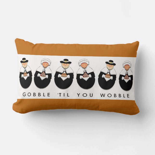 Thanksgiving Decor Lumbarkudde (Framsida)