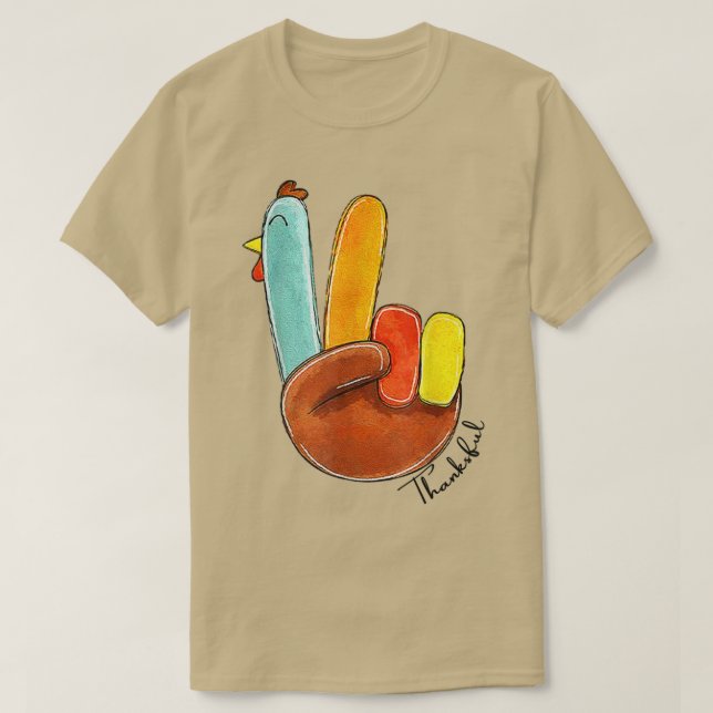Thanksgiving Dekorations Turkey Stuffing Thankous T Shirt (Design framsida)