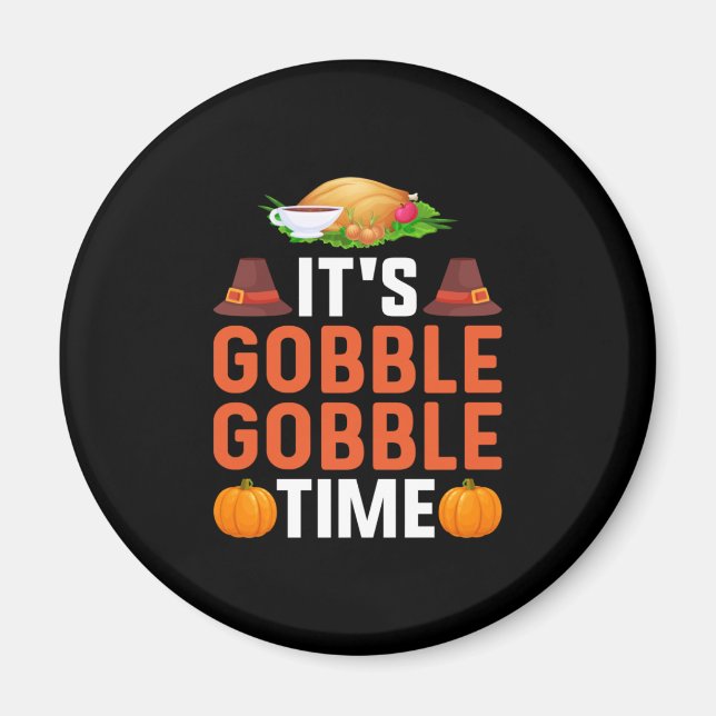Thanksgiving Det är en slump Magnet (Framsidan)