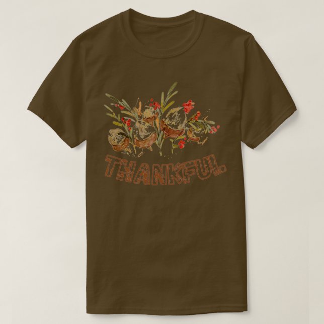 Thanksgiving Dinner Attire 1 T Shirt (Design framsida)